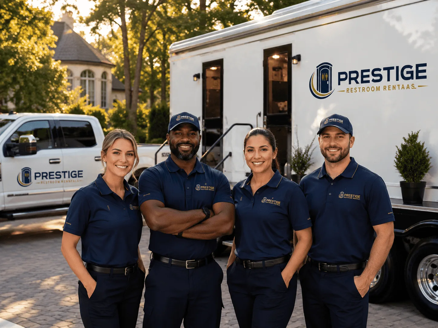 Trusted Luxury Portable Restrooms company in Dow, IL
